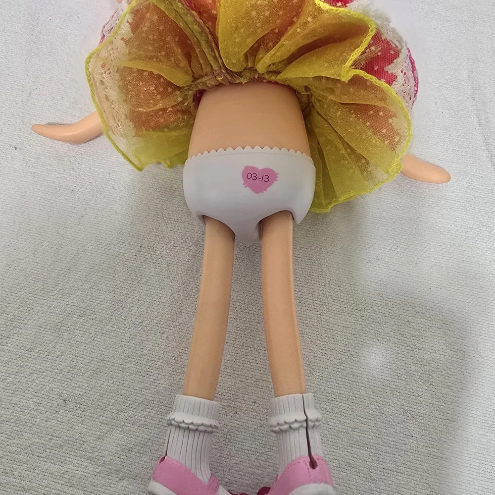 Lalaloopsy Jewel Sparkles Doll Full Size 12” Pink Hair & Crown Dress Shoes 2009 - Picture 9 of 11